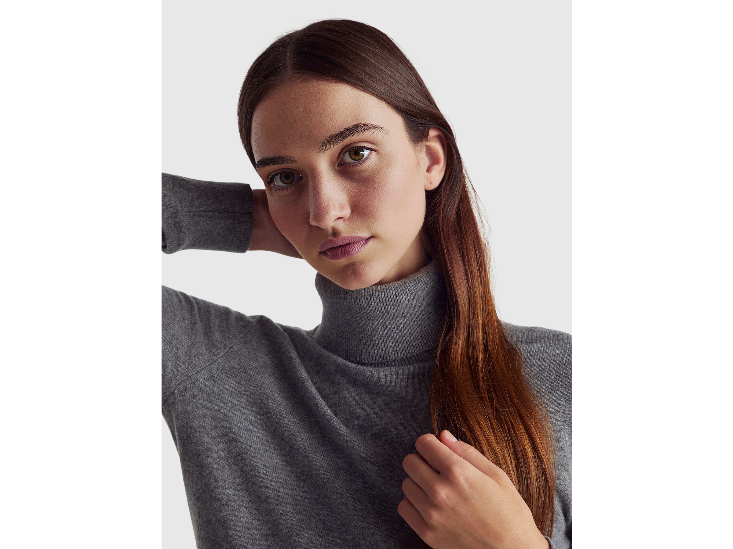 TURTLE NECK SWEATER Women image number 4